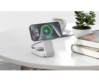 Silver Monkey Alu MagCharger Qi2 3in1 biała - 1328386 - zdjęcie 12
